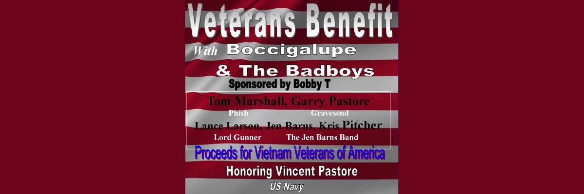 Veterans Benefit with Boccigalupe & The Badboys