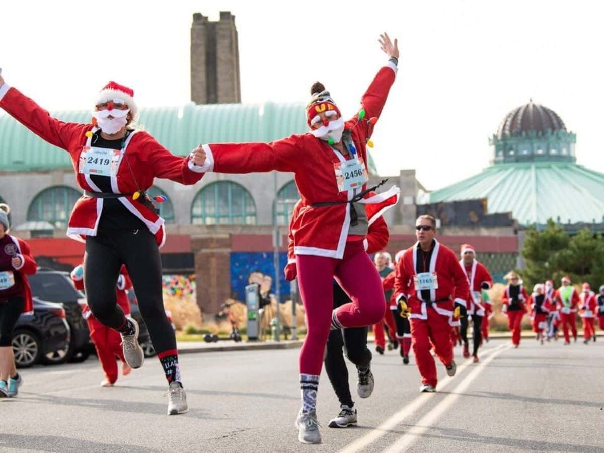 Asbury Park Santa Run