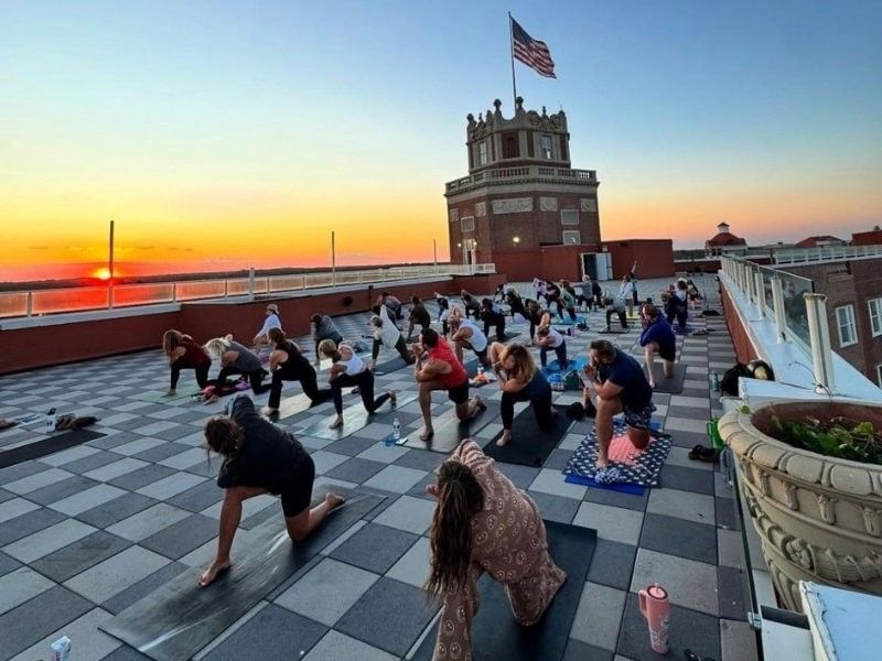 Rooftop Yoga Series at the Berkeley