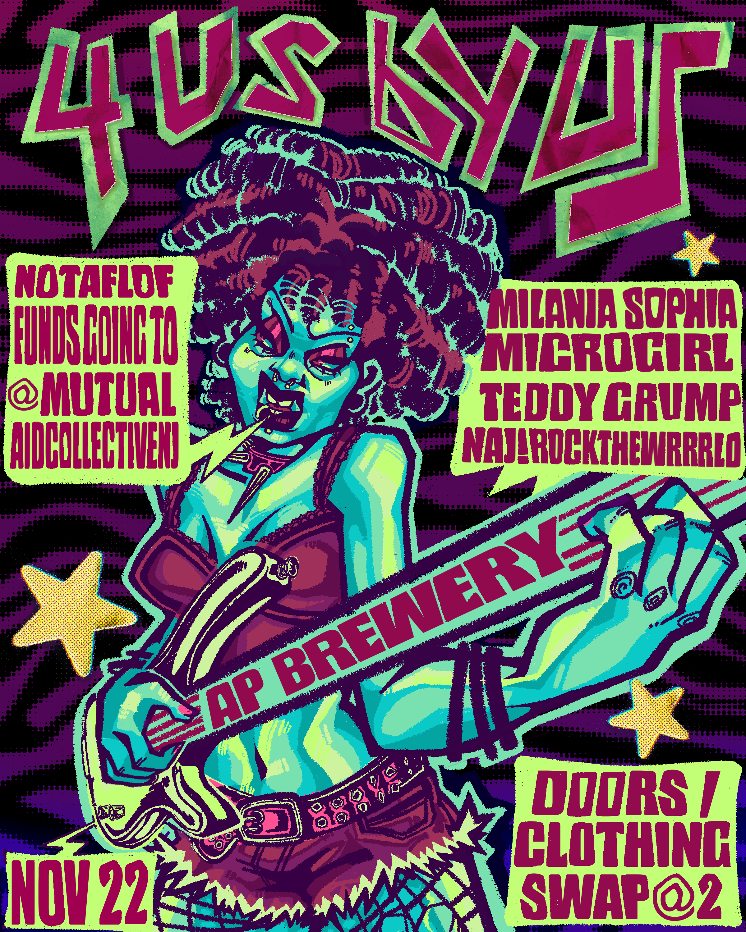 Live Music & Clothing/Gear Swap All Sunday