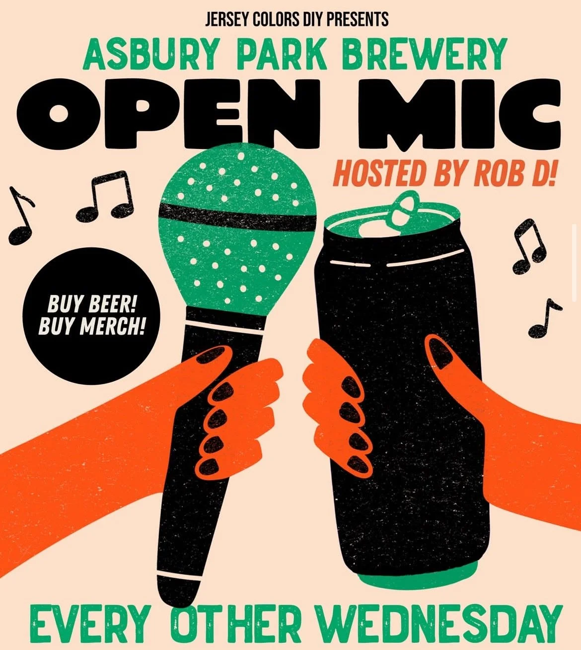 Open Mic Night with Rob D!