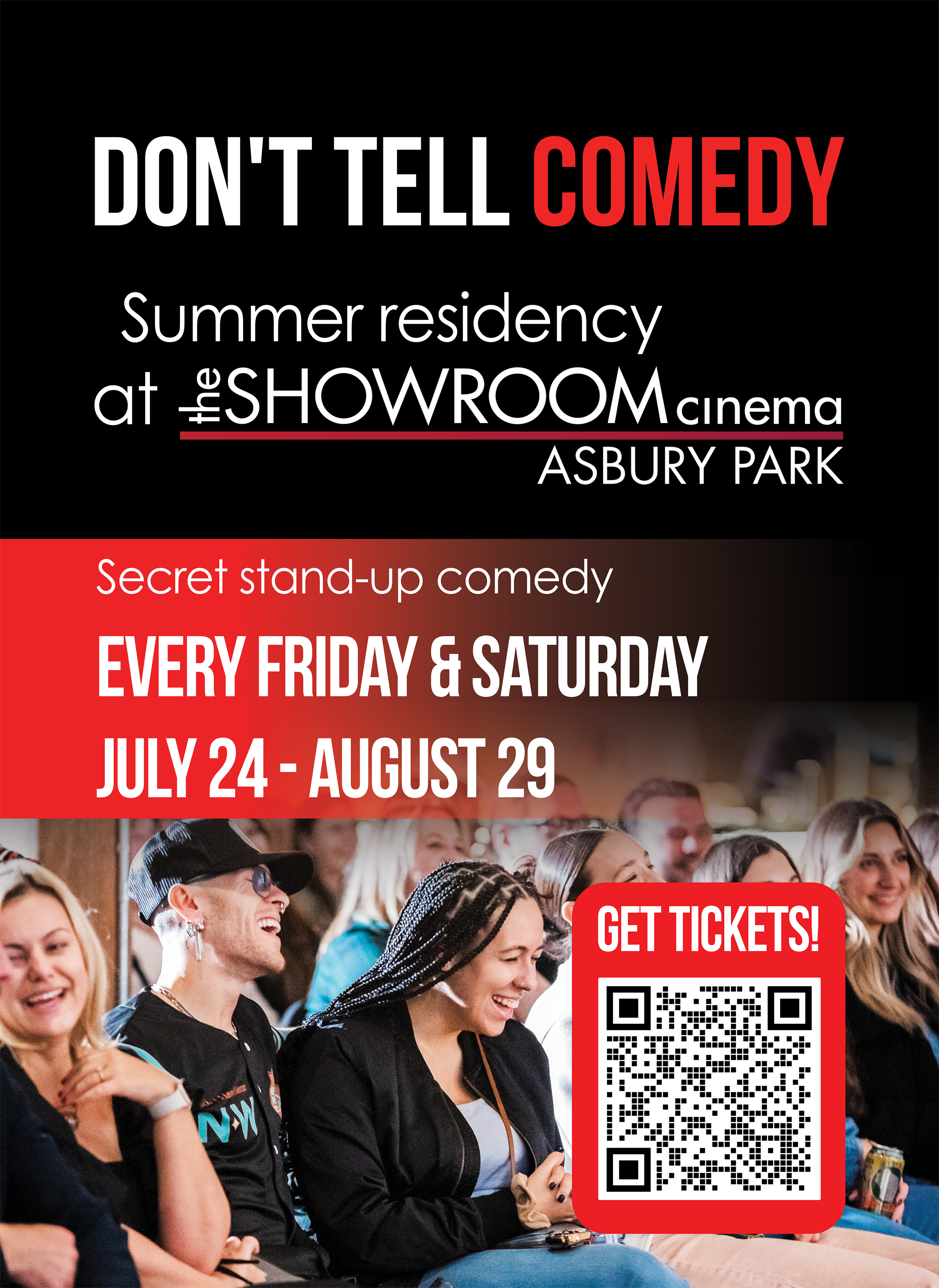 Don't Tell Comedy: Summer Residency
