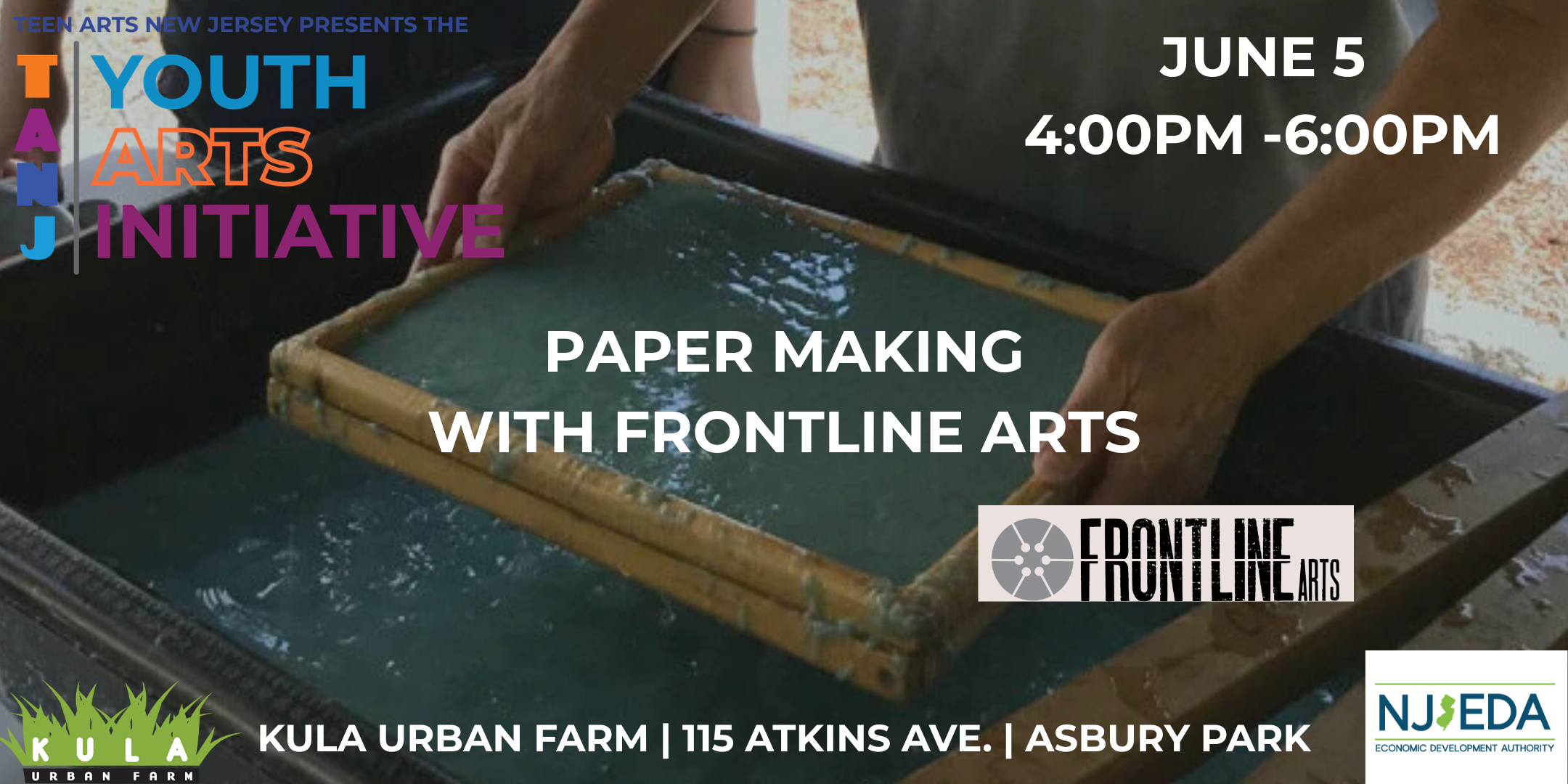 Paper Making with Frontline Arts