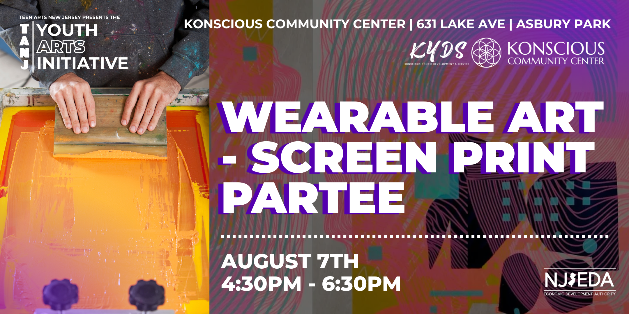 Wearable Art - Screen Print Partee