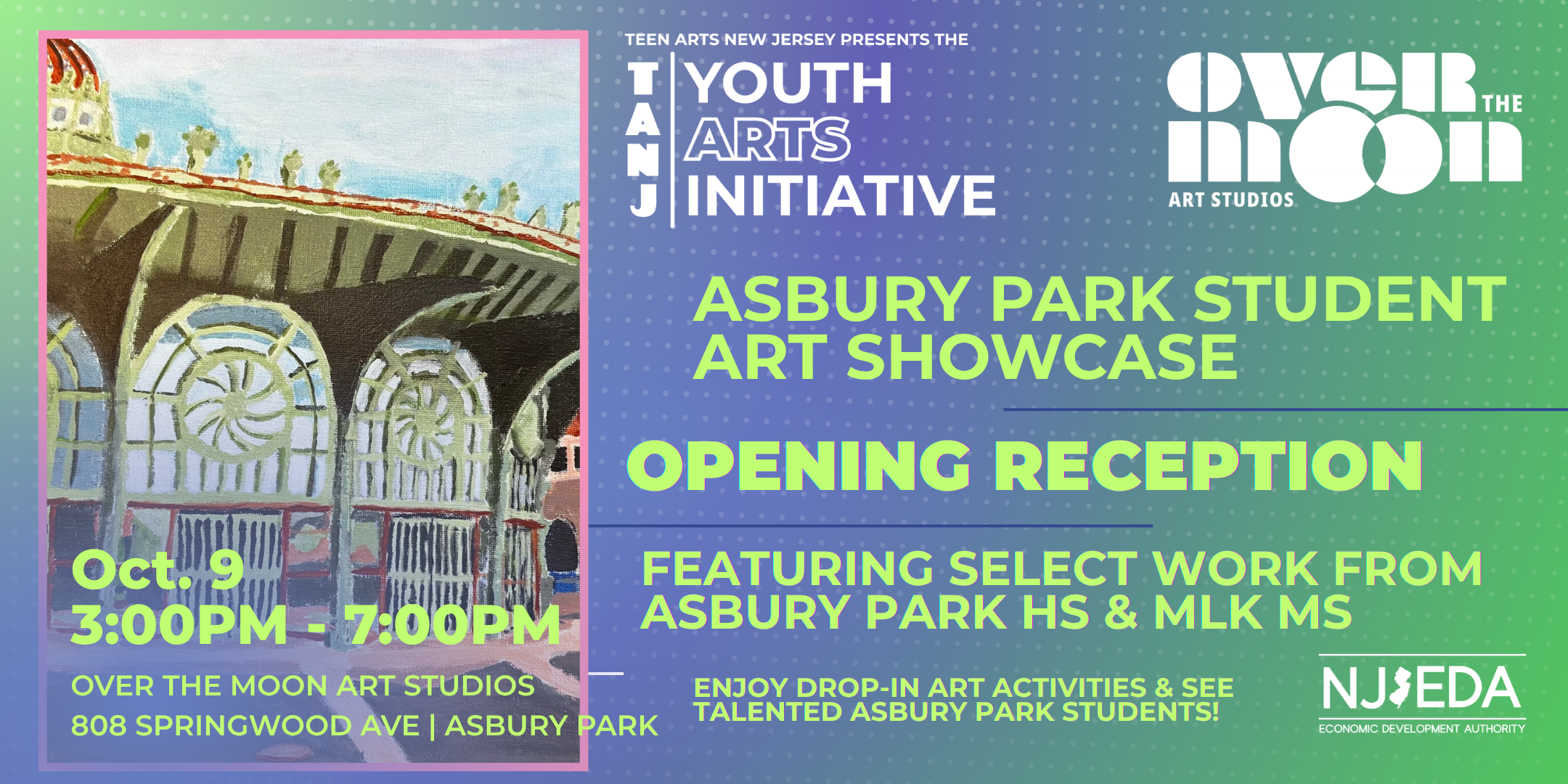 High School & MLK Middle School Art Opening + Drop In Art Activities