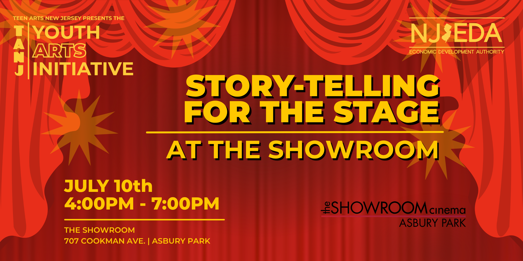 Teen Arts New Jersey Presents: Story-Telling for the Stage