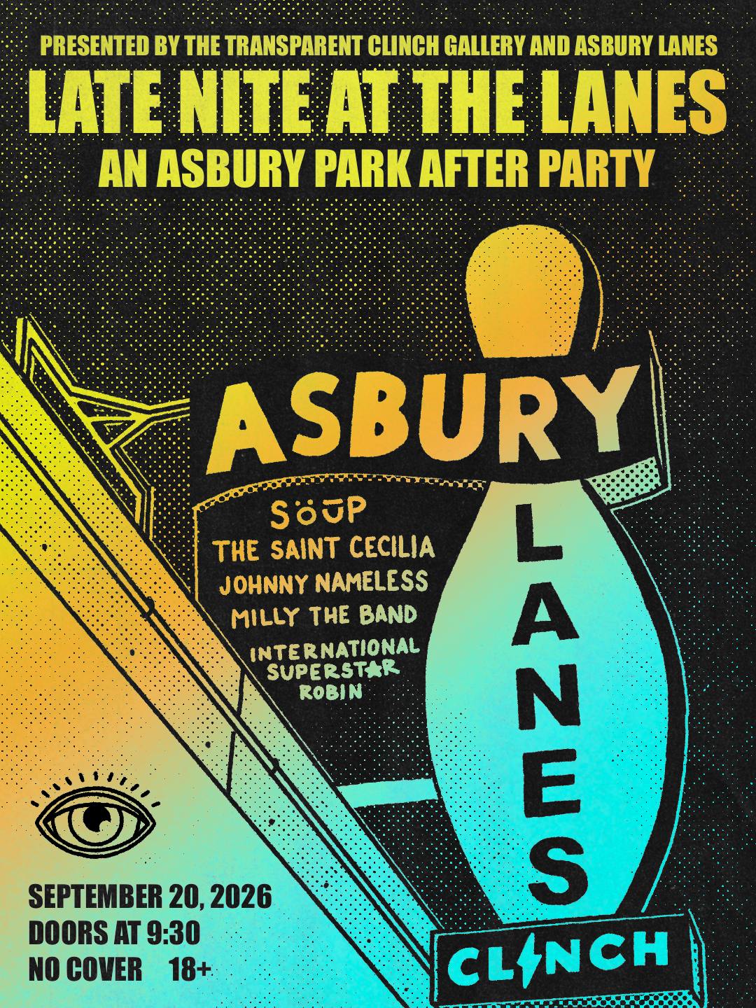 Late Nite At The Lanes: An Asbury Park After Party
