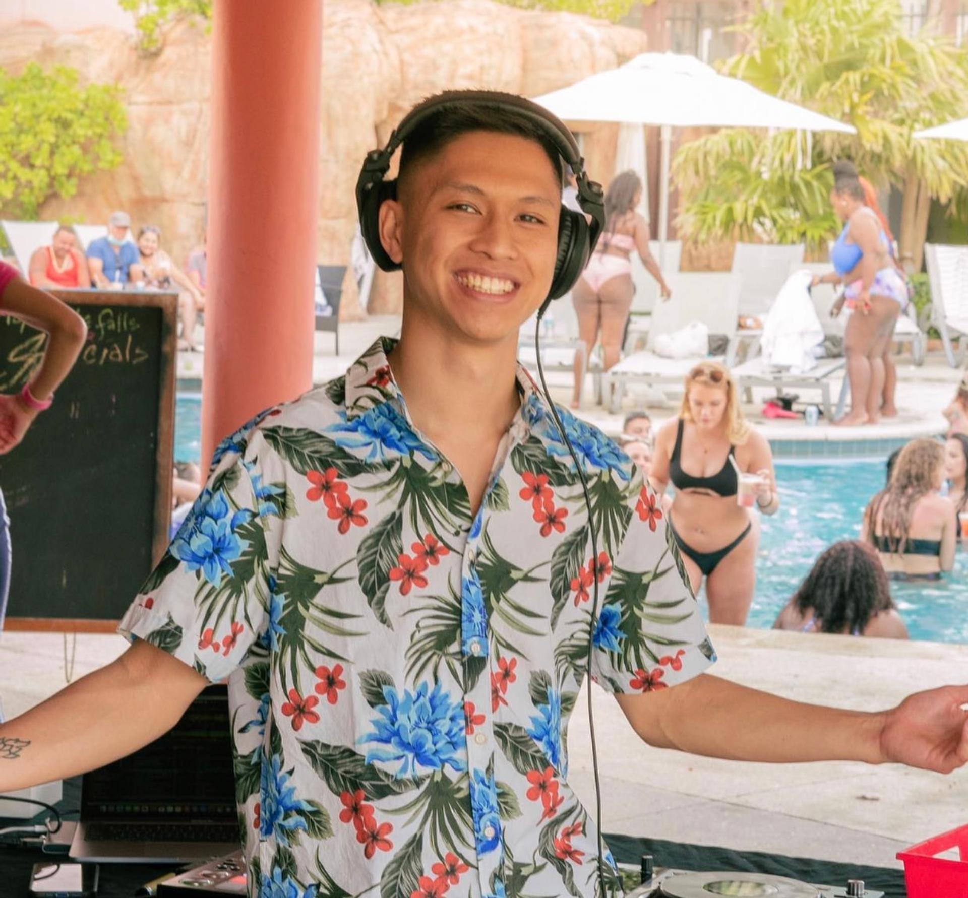 Tim Vu with DJ Hicks
