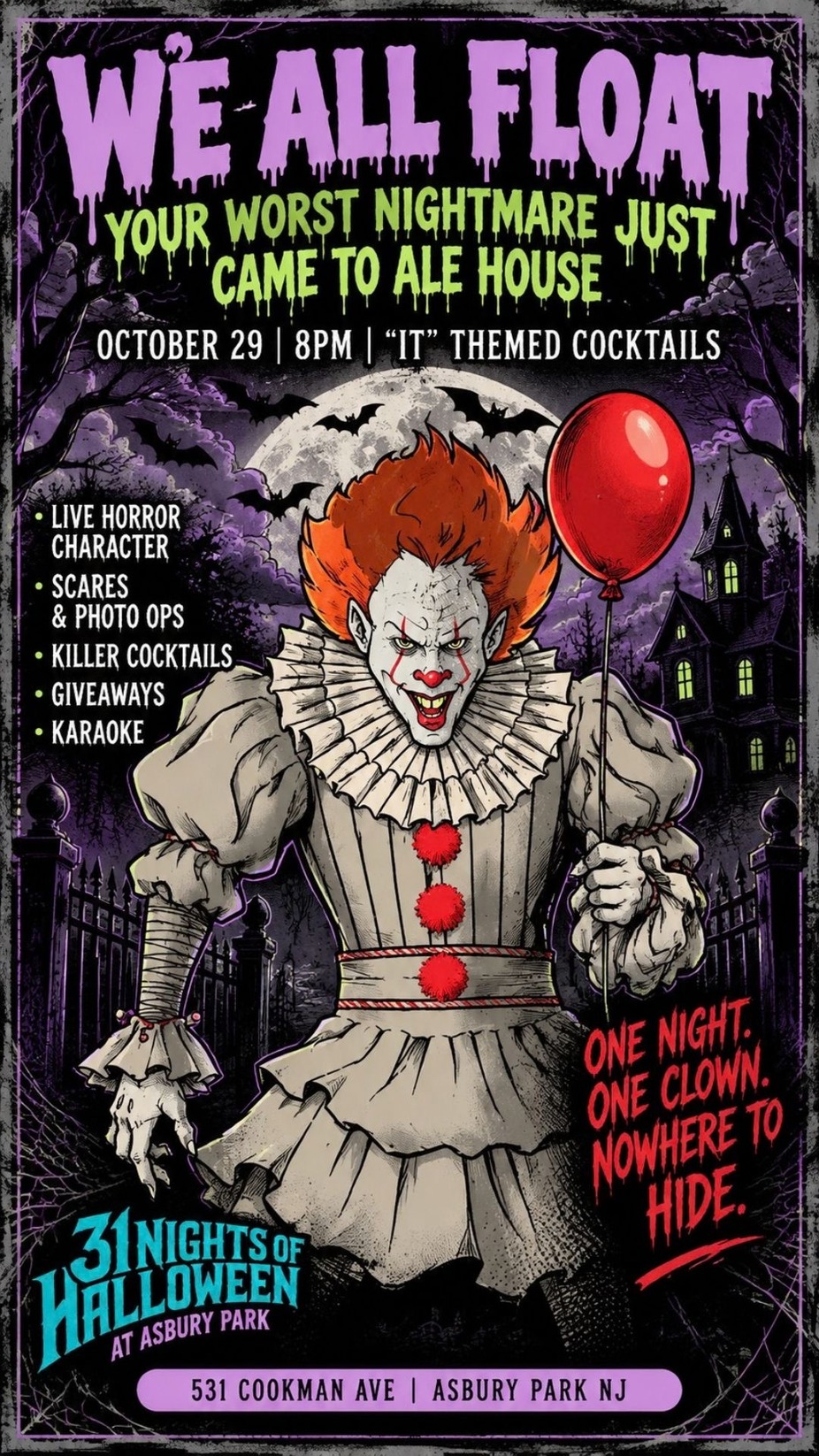 31 Nights of Halloween: WE ALL FLOAT
