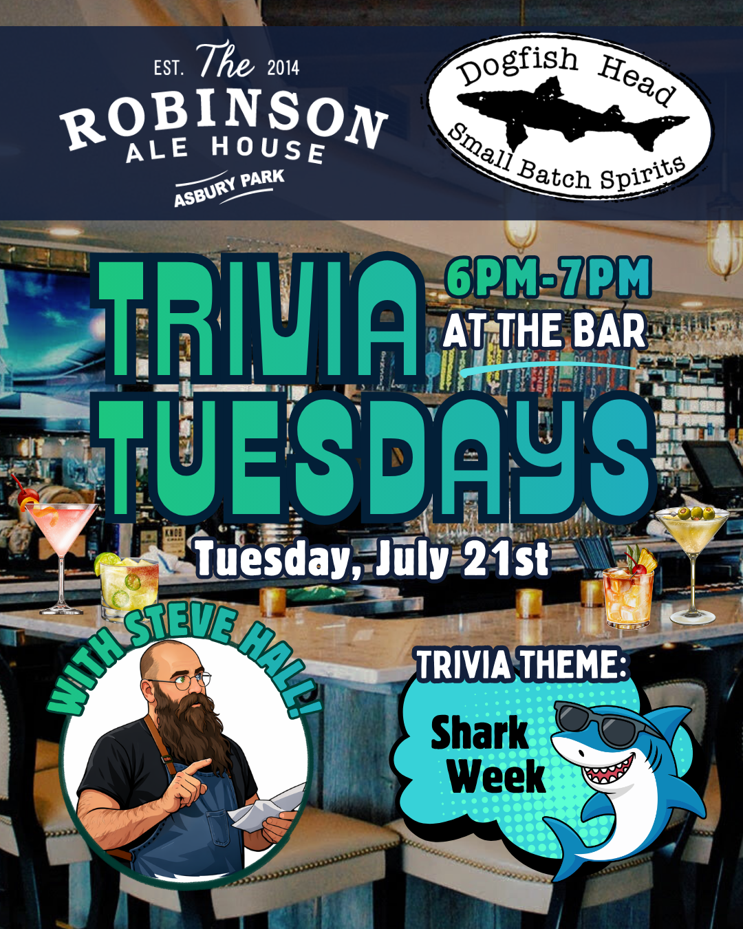 Trivia Night with Steve Hall: Shark Week
