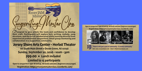 RiverJam Songwriting Master Class