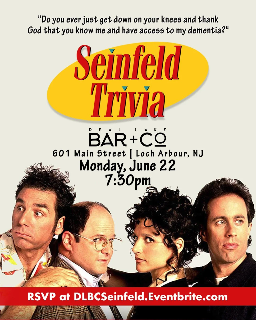 Seinfeld Trivia Night