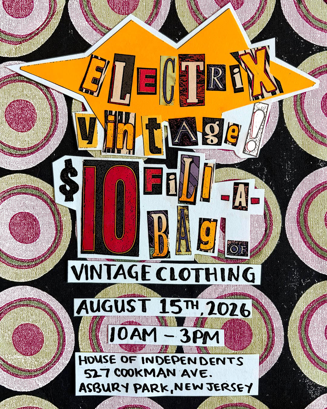 Electrix Vintage Fill-a-Bag Sale (NJ)