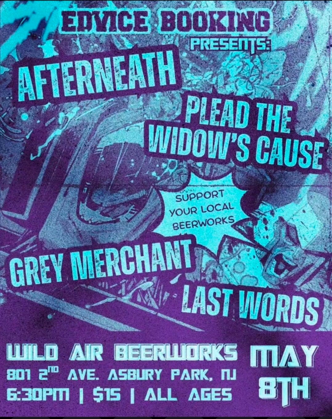 Afterneath, Plead The Widow's Cause, Grey Merchant, Last Words, Pageant, The Foes Of Fern, The Havocs, and Kiersten Blue
