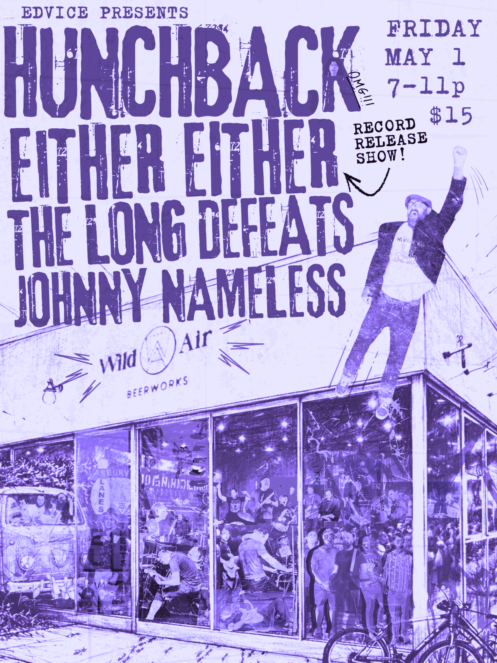 EDVICE Presents: Hunchback Record Release Show