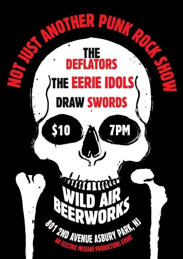 Not Just Another Punk Rock Show: The Deflators, The Eerie Idols, Draw Swords