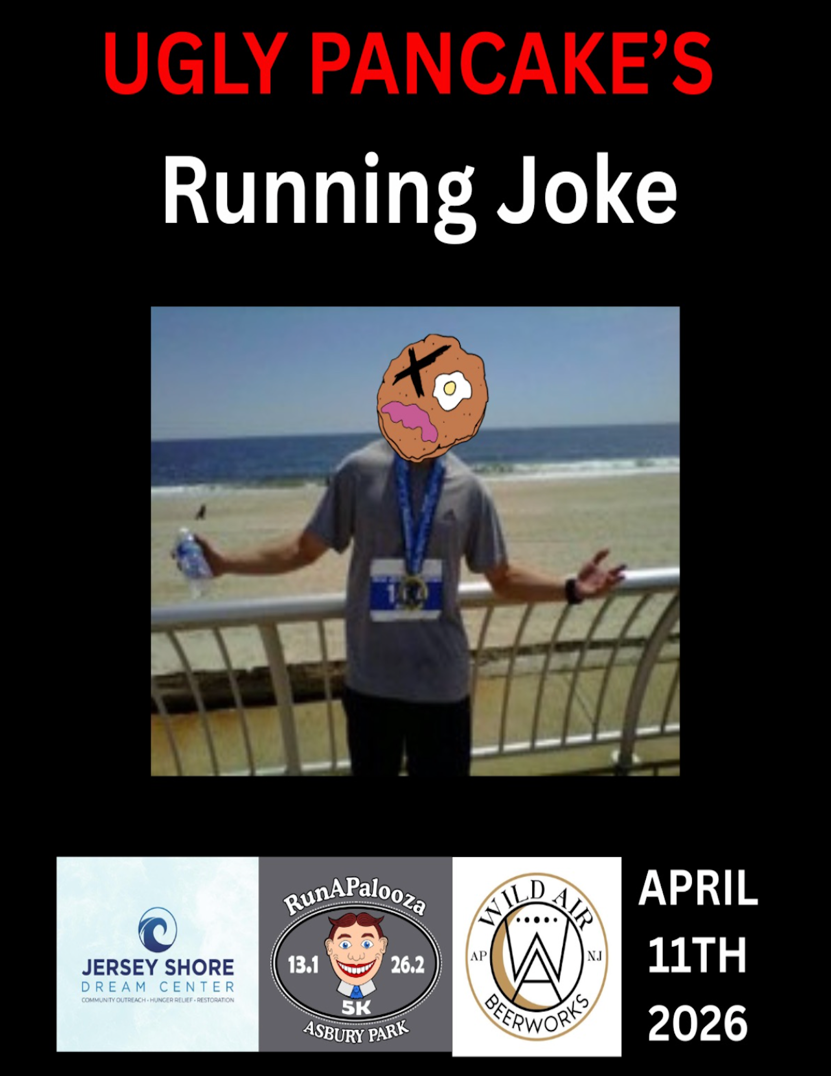 Ugly Pancake's Running Joke: Asbury Park RunAPalooza Comedy Afterparty