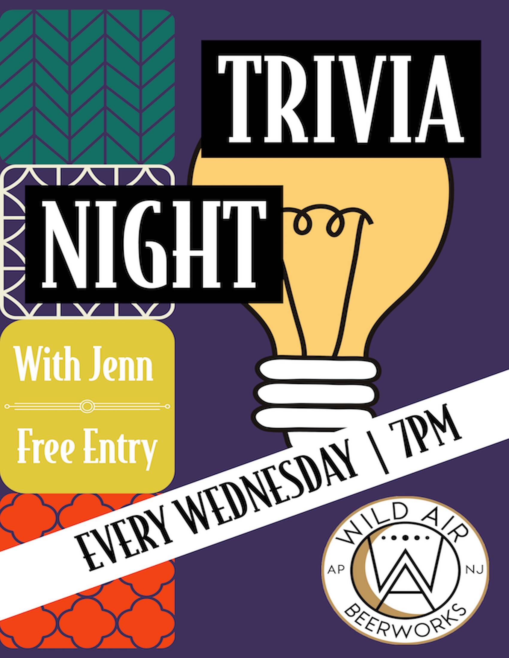 Trivia Night with Jenn (B.Y.O.F.)