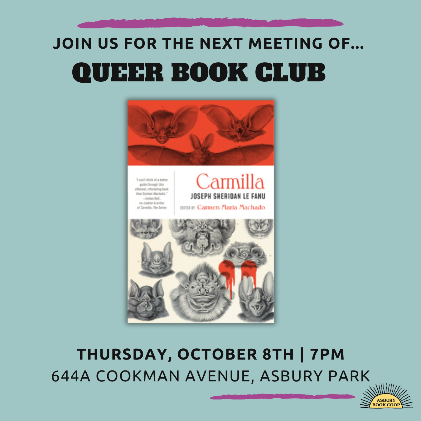 Queer Book Club: Carmilla by Joseph Sheridan Le Fanu