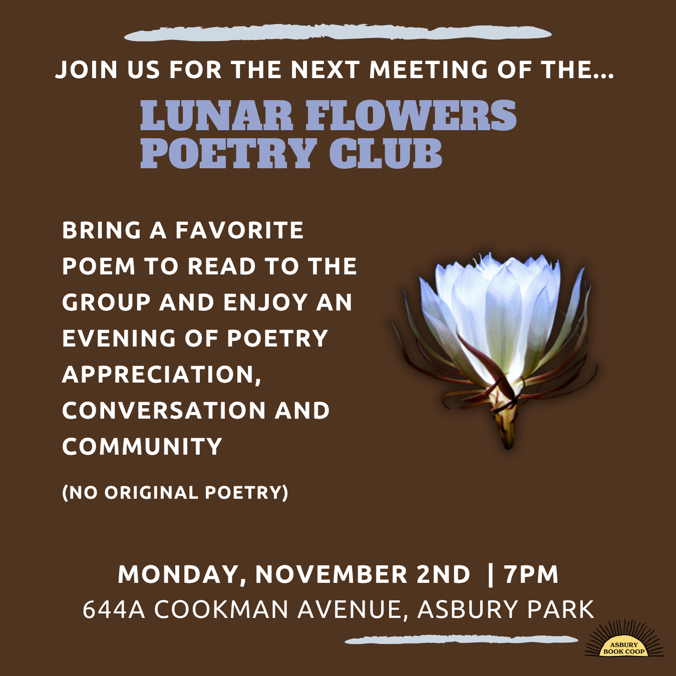 Lunar Flowers Poetry Club