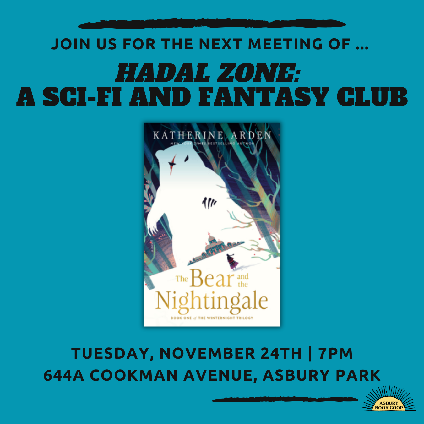 Hadal-Zone: A Fantasy, Sci-Fi Book Club: The Bear and the Nightingale