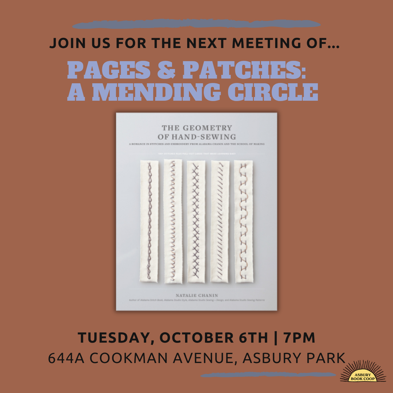 Pages & Patches: A Mending Circle
