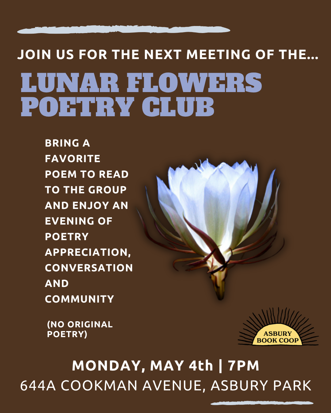 Lunar Flowers Poetry Club