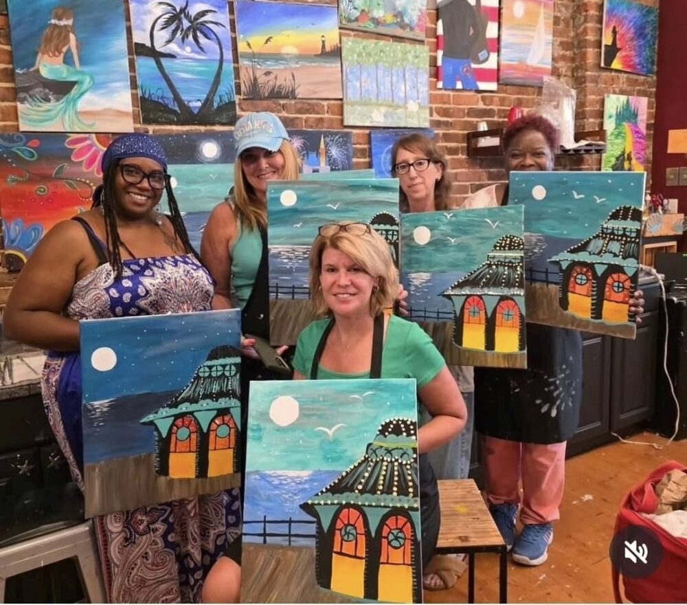 Sip & Paint “Asbury Park Carousel”