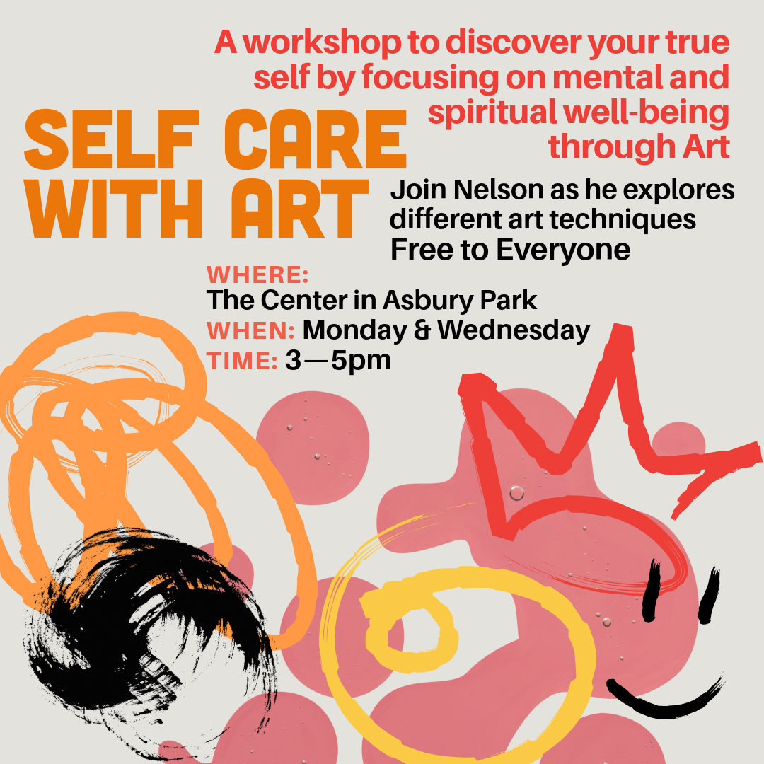 Self Care with Art Workshops at The Center in Asbury Park