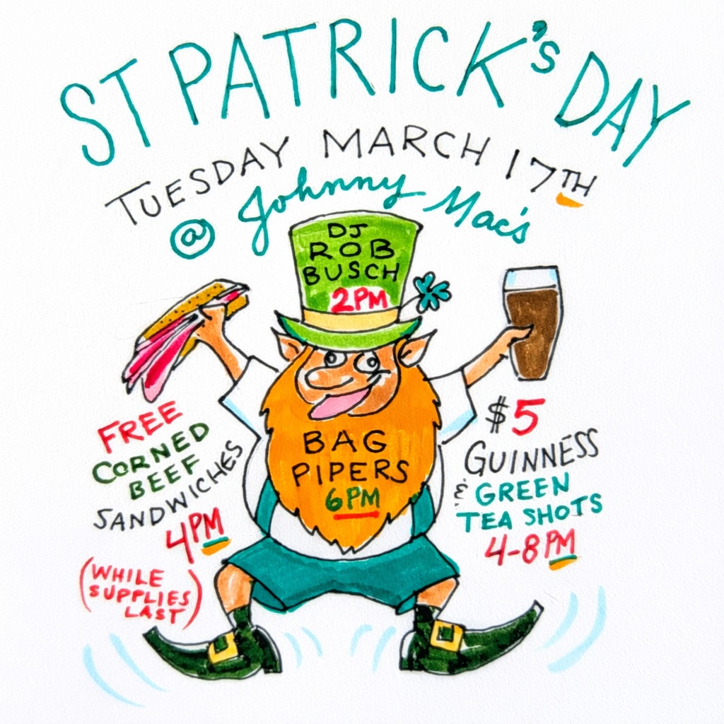 St. Patrick’s Day Party at Johnny Mac’s