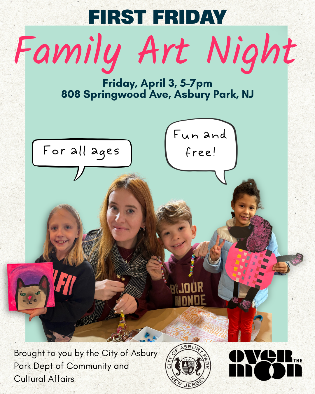 First Friday Family Art Night