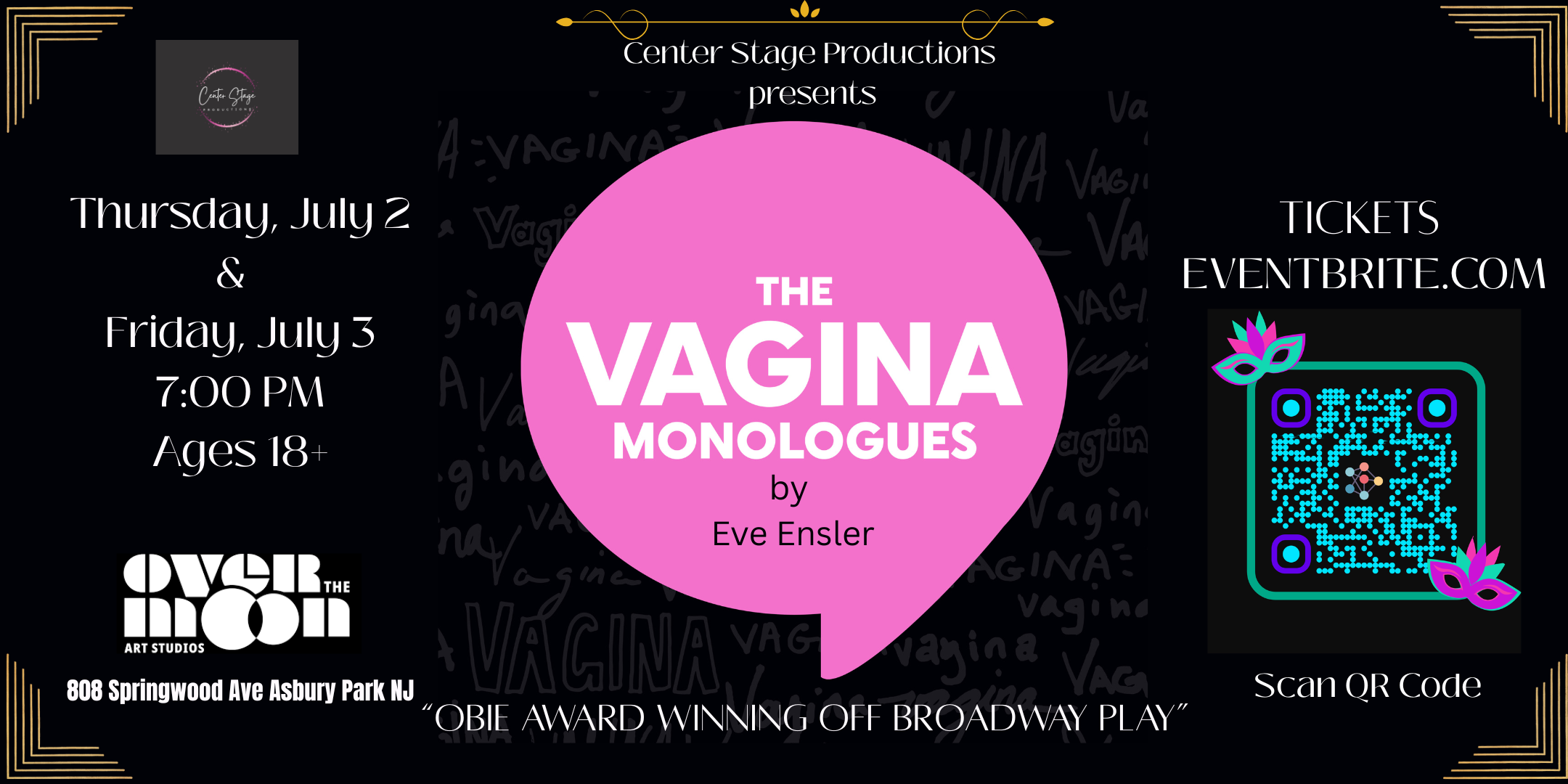 The Vagina Monologues by Eve Ensler