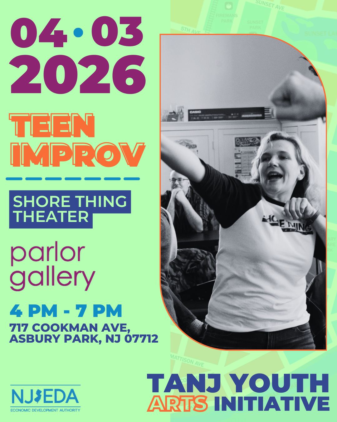 Teen Improv Workshop Presented by Shore Thing Theater