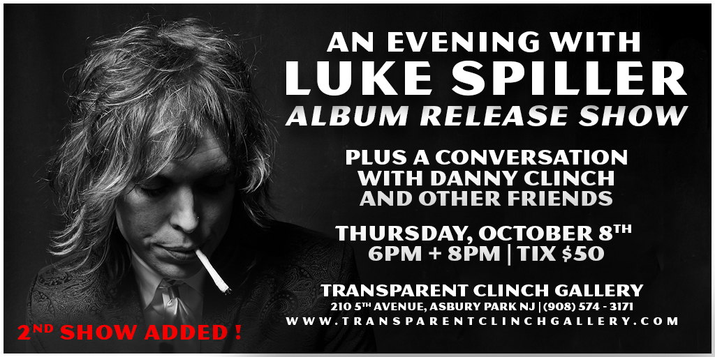 An Evening with Luke Spiller: Album Release Show (8PM)