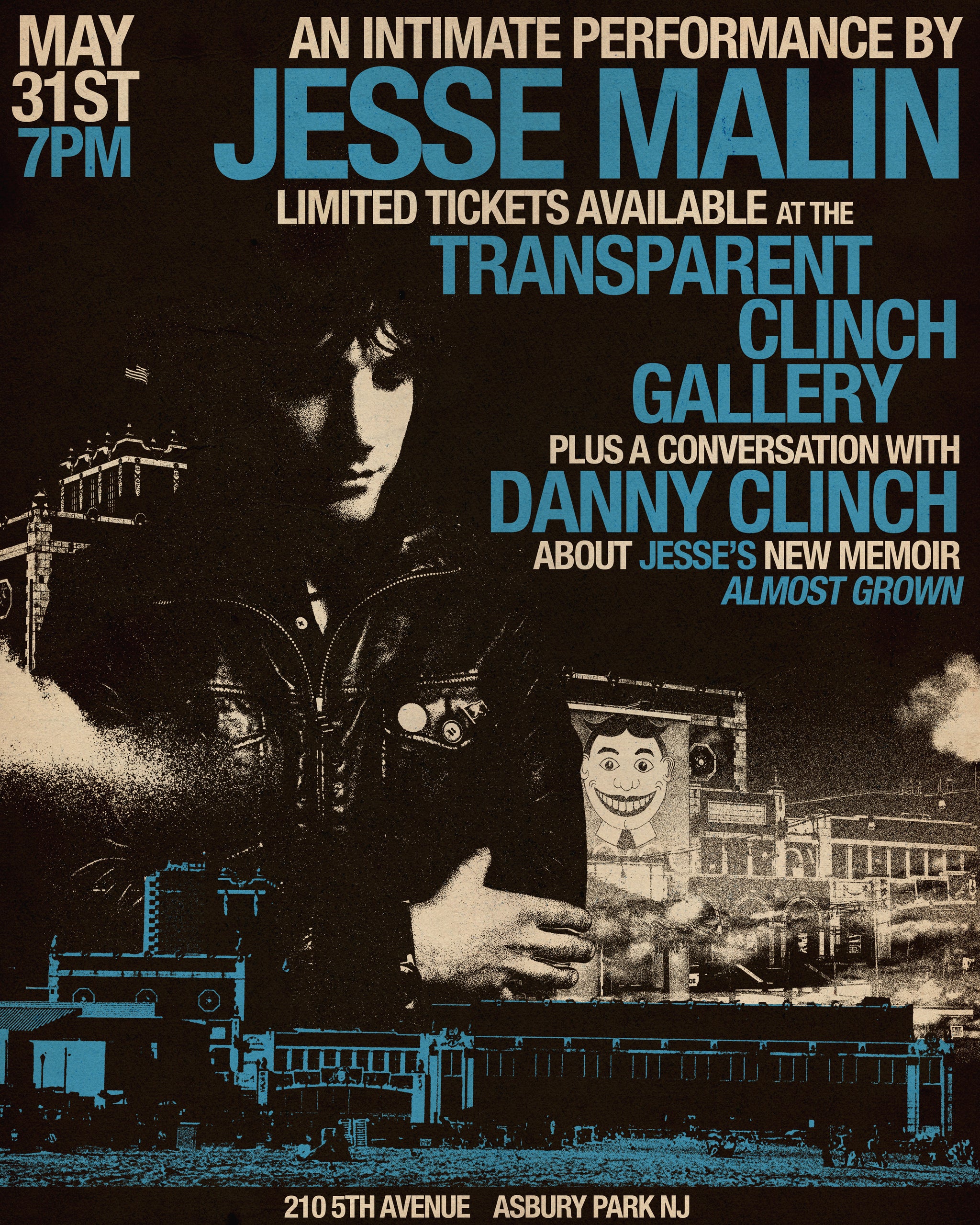 An Intimate Performance by Jesse Malin Plus a Conversation with Danny Clinch