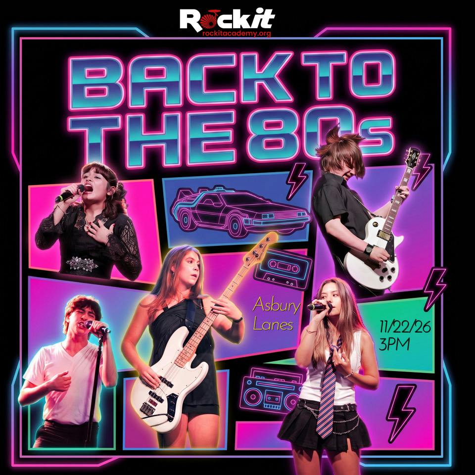 Rockit Academy Presents: Back To The 80s
