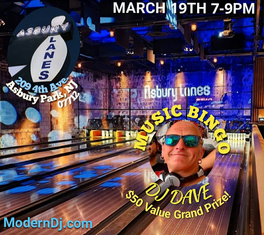 Music Bingo with DJ Dave