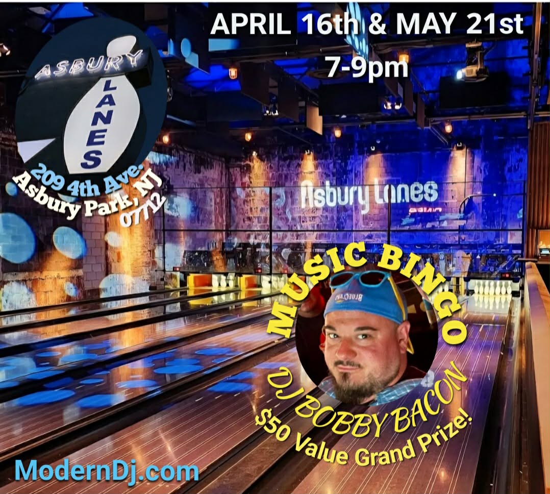 Music Bingo & Bowling Open with DJ Bobby Bacon