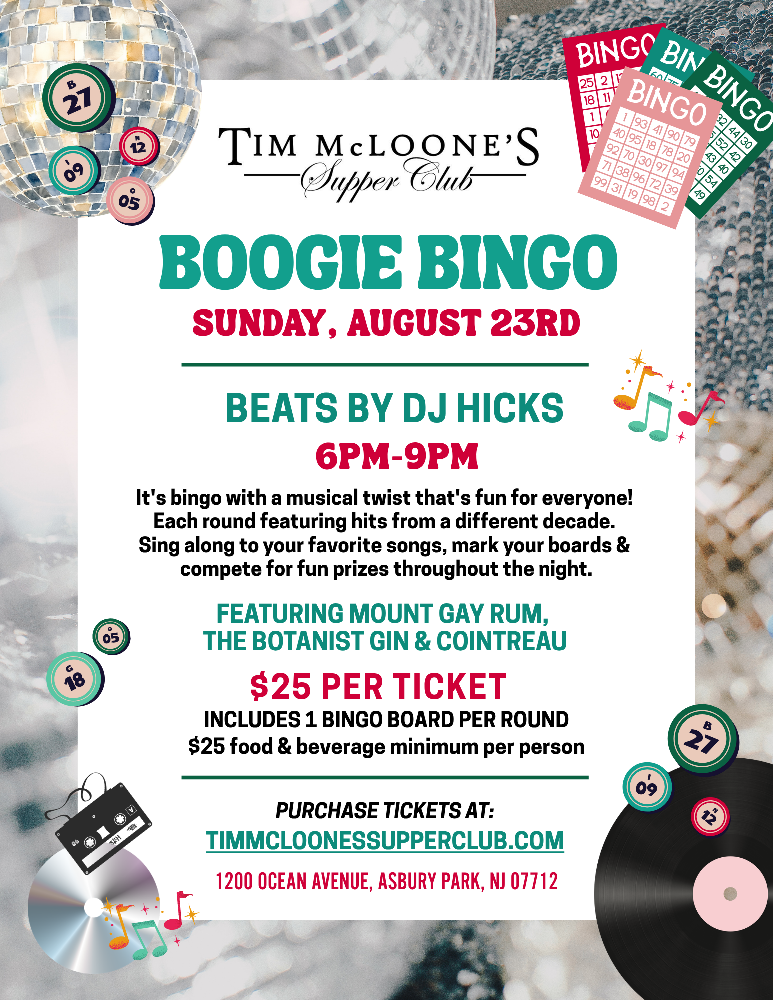 BOOGIE BINGO