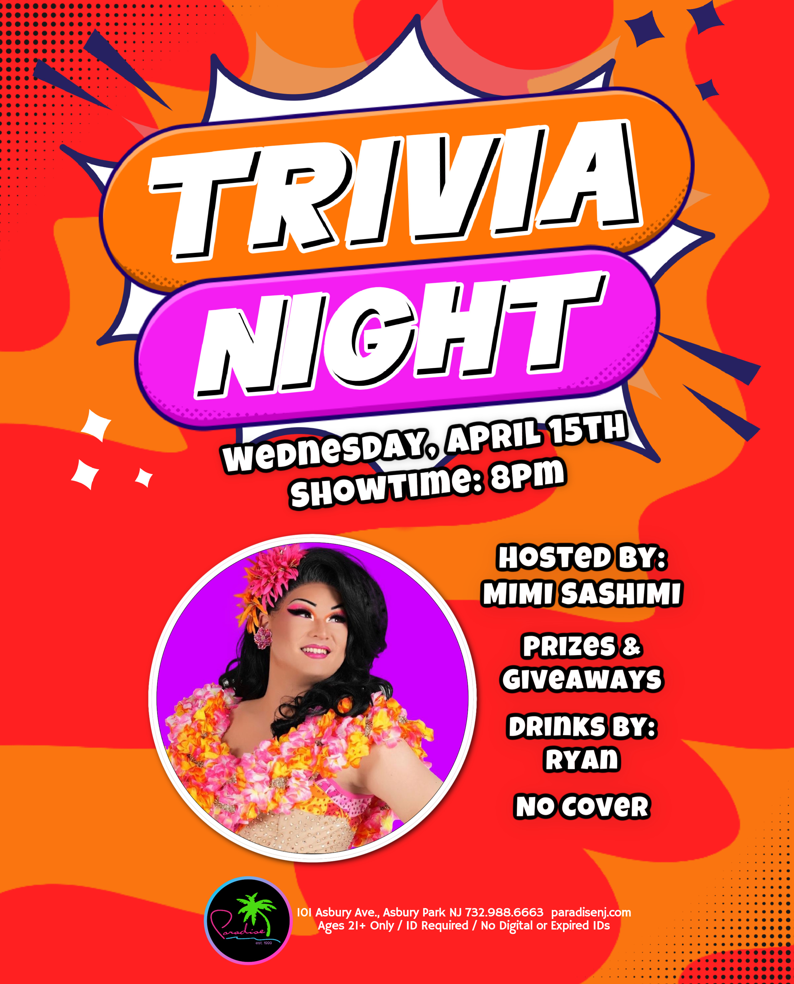 Trivia Night with Mimi Sashimi