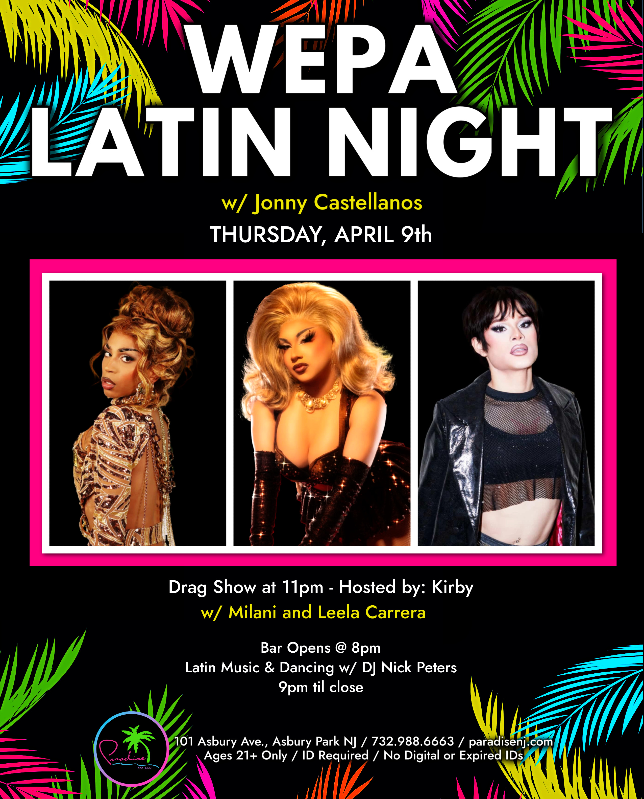 WEPA Latin Night w/ Jonny Castellanos