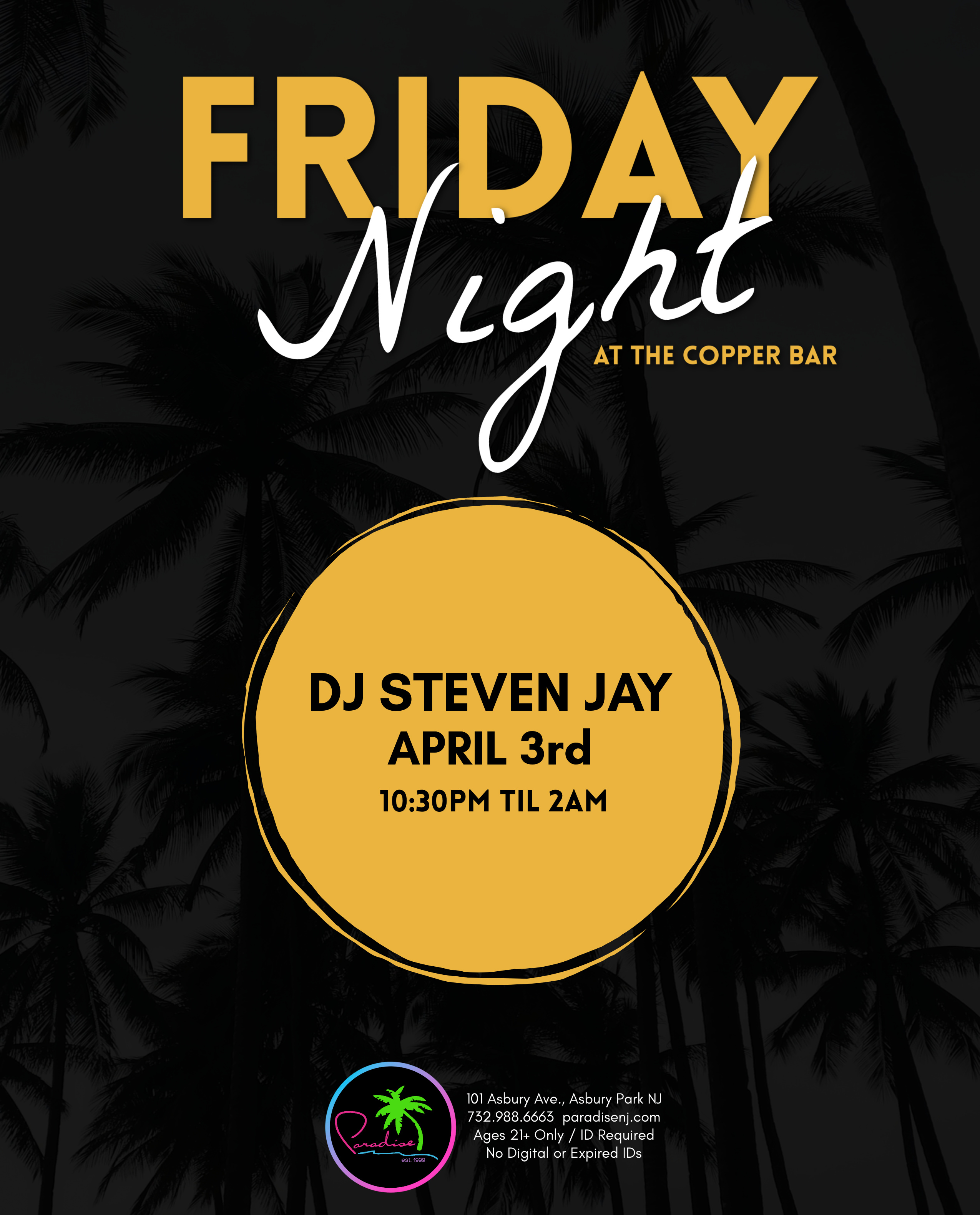 Friday Night at the Copper Bar with DJ Steven Jay