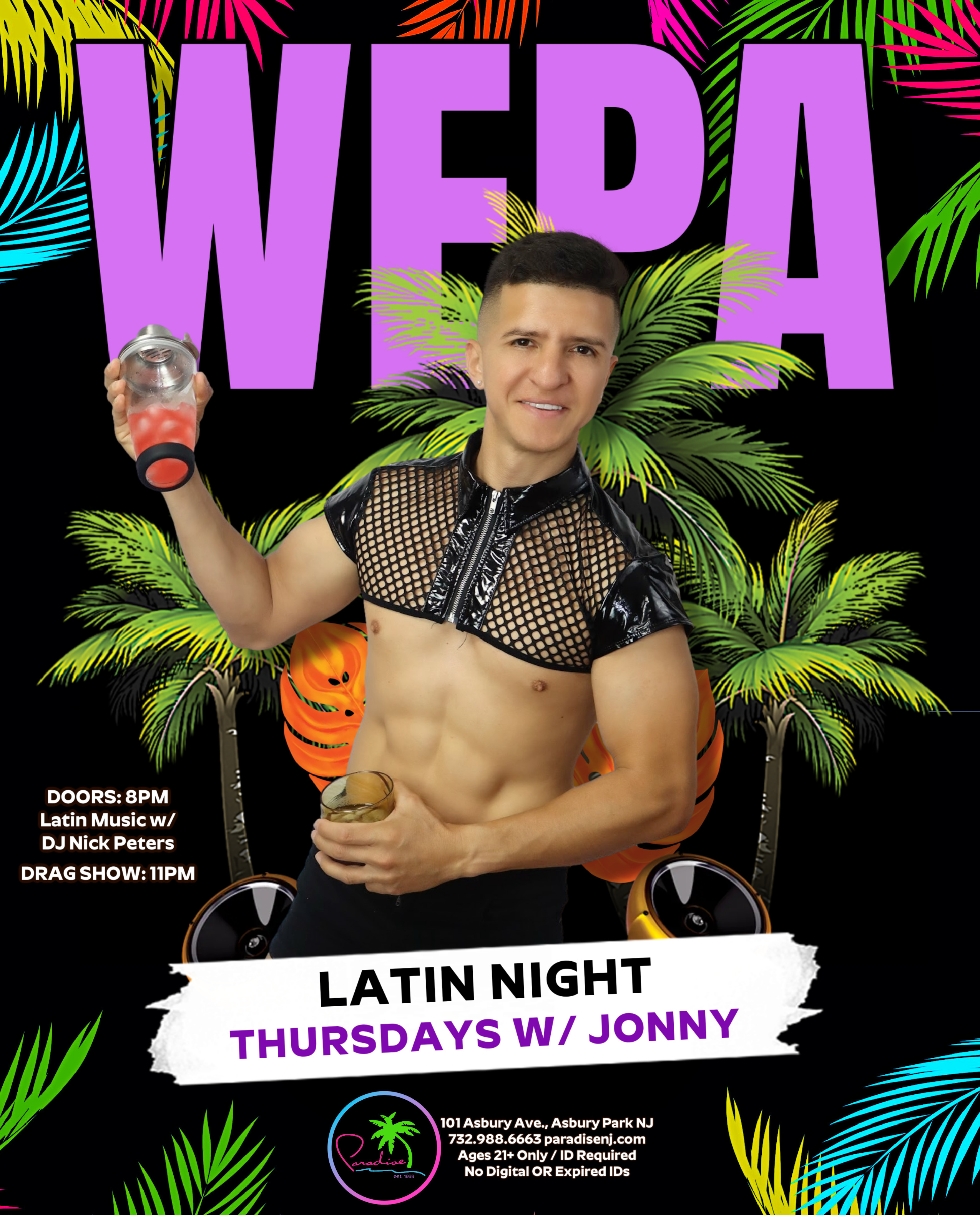 WEPA Latin Night Thursdays w/ Jonny