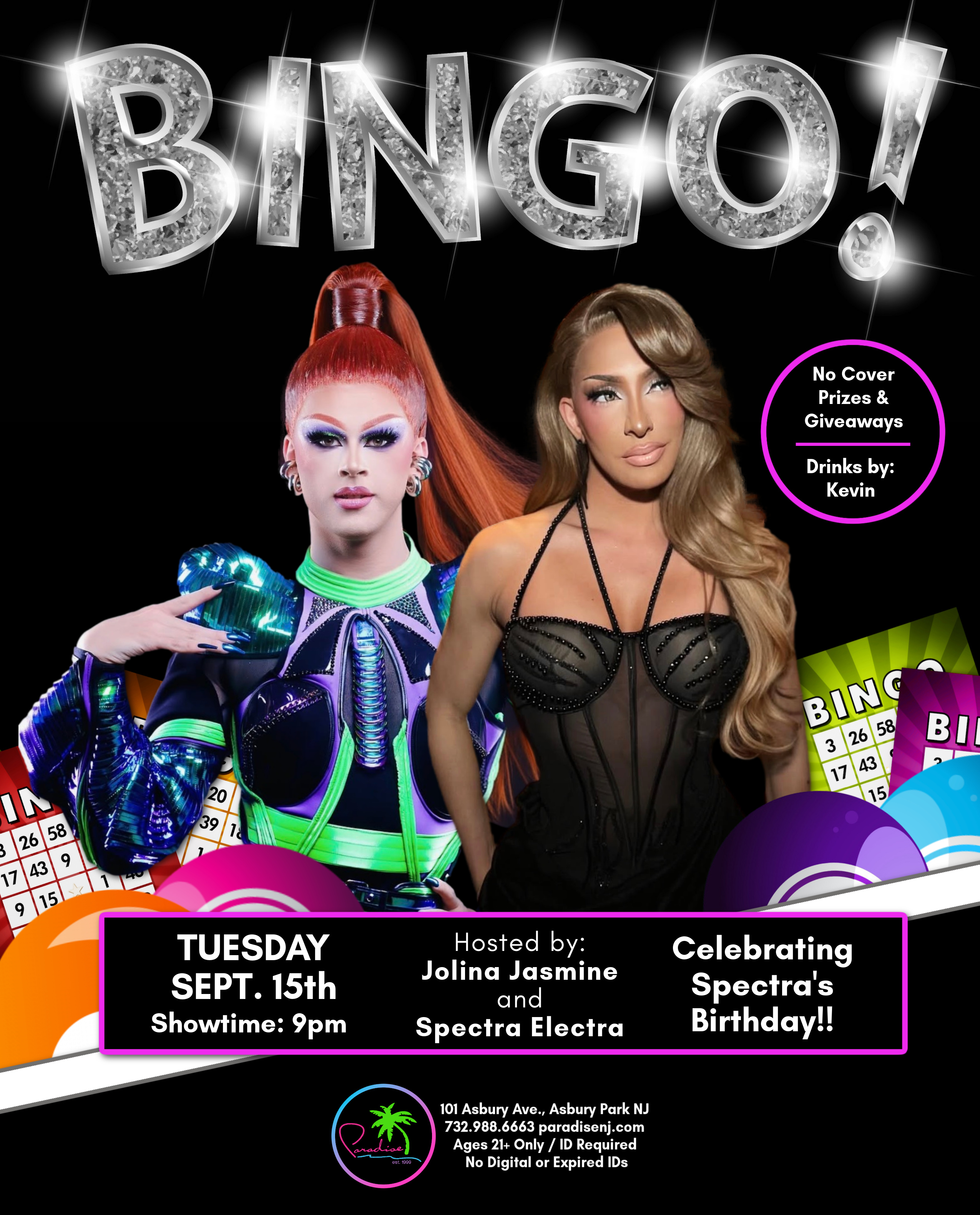 BINGO! Celebrating Spectra's Birthday!!