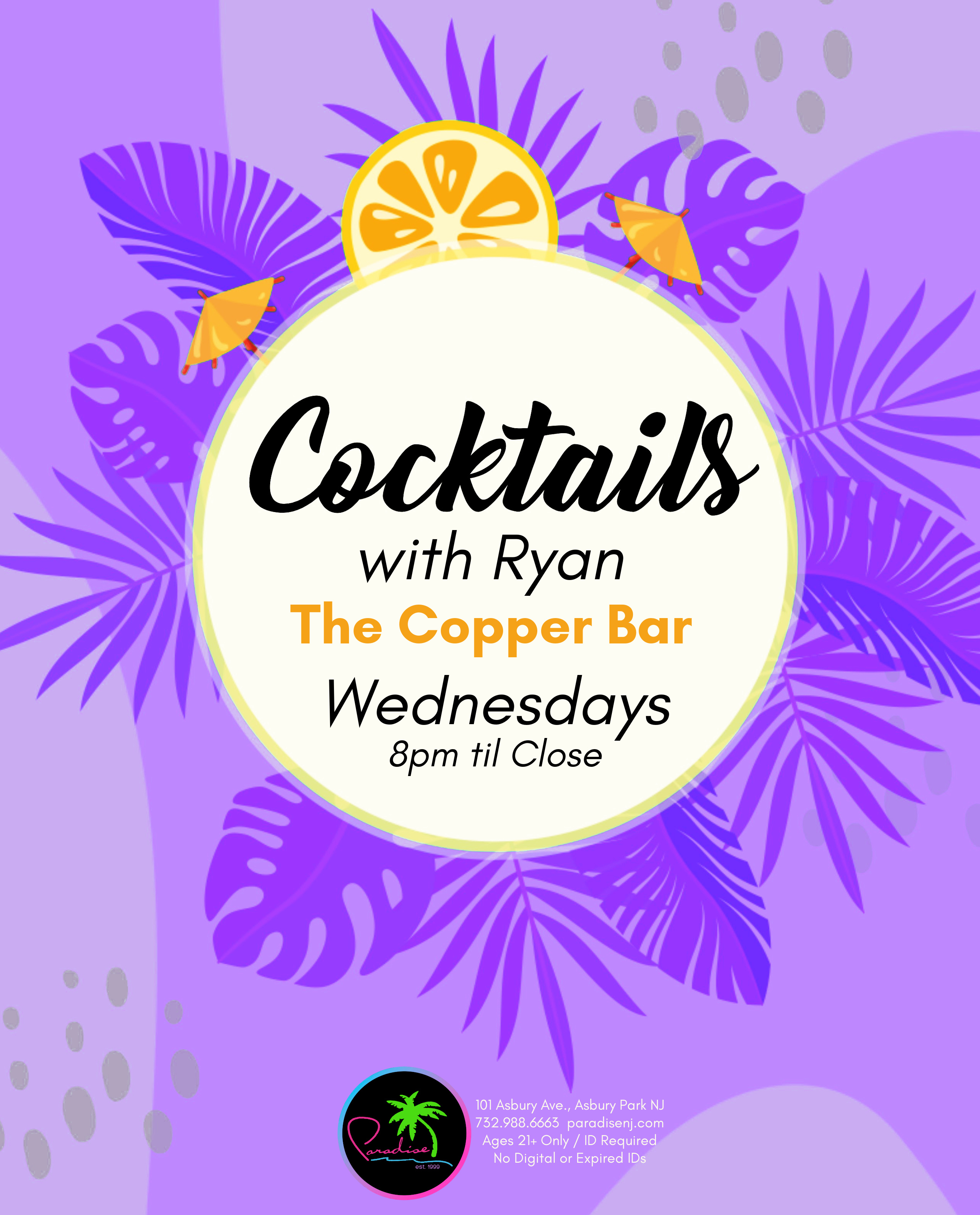 Cocktails with Ryan