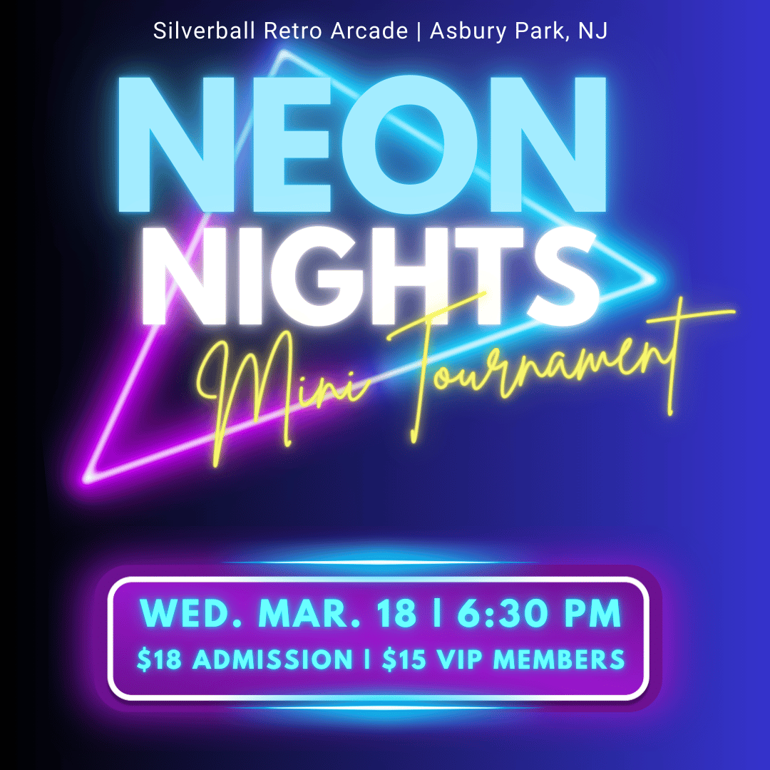 Neon Nights Mini Pinball Tournament