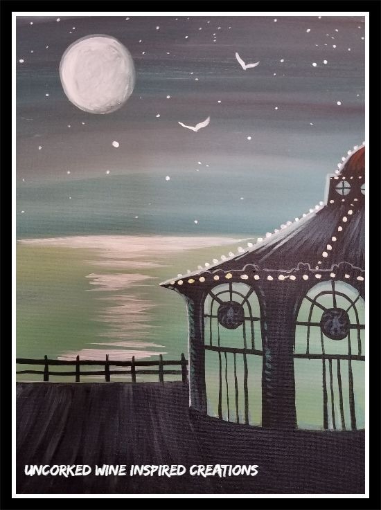 Asbury Carousel In Moonlight