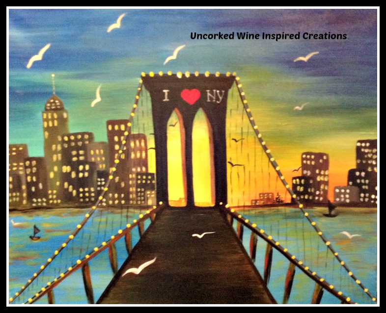 Evening Stroll Over Brooklyn Bridge
