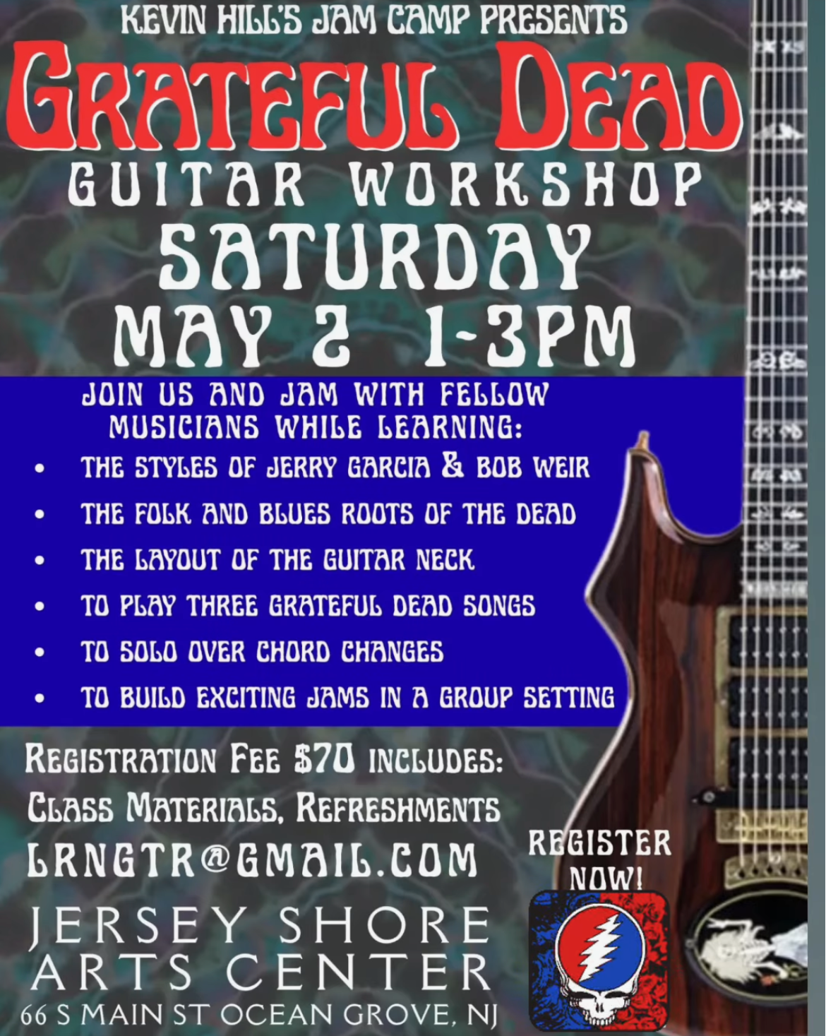 GRATEFUL DEAD GUITAR WORKSHOP