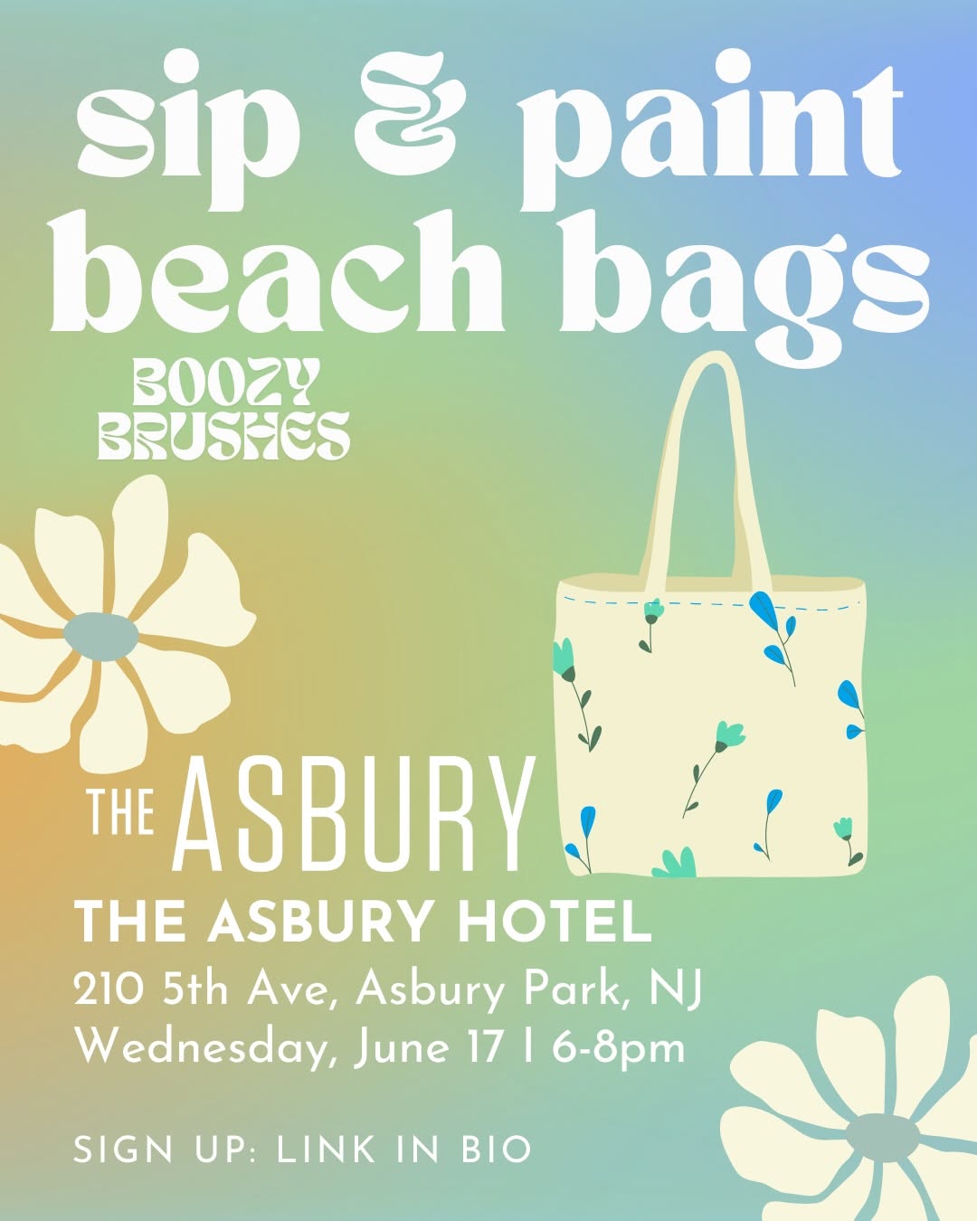 Sip & Paint: Beach Bags